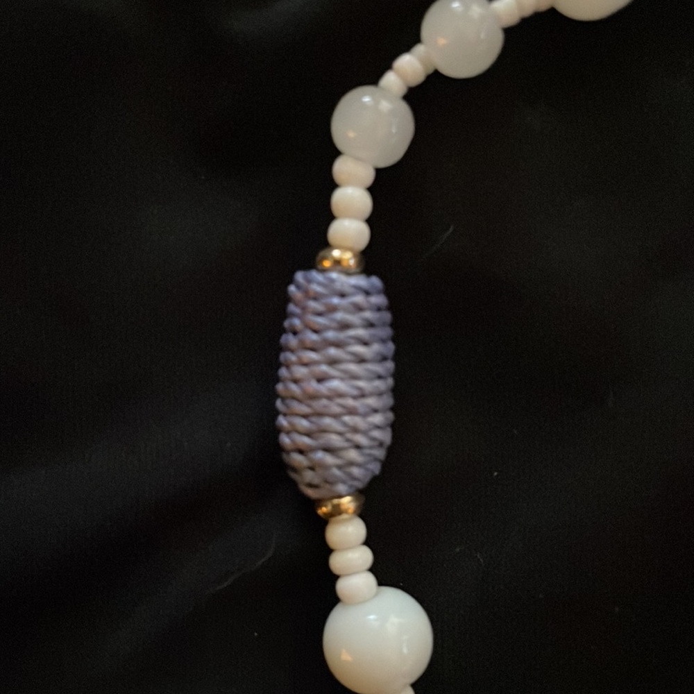 Multi-Stranded Beaded Necklace with Accents of Starfish and Seashells NWT - Picture 6 of 8